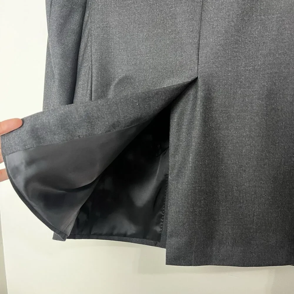 Ralph Lauren Dark Gray Blazer Sport Coat 100% Wool Men’s 43L